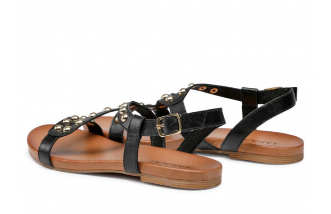 Sandaletto con borchie