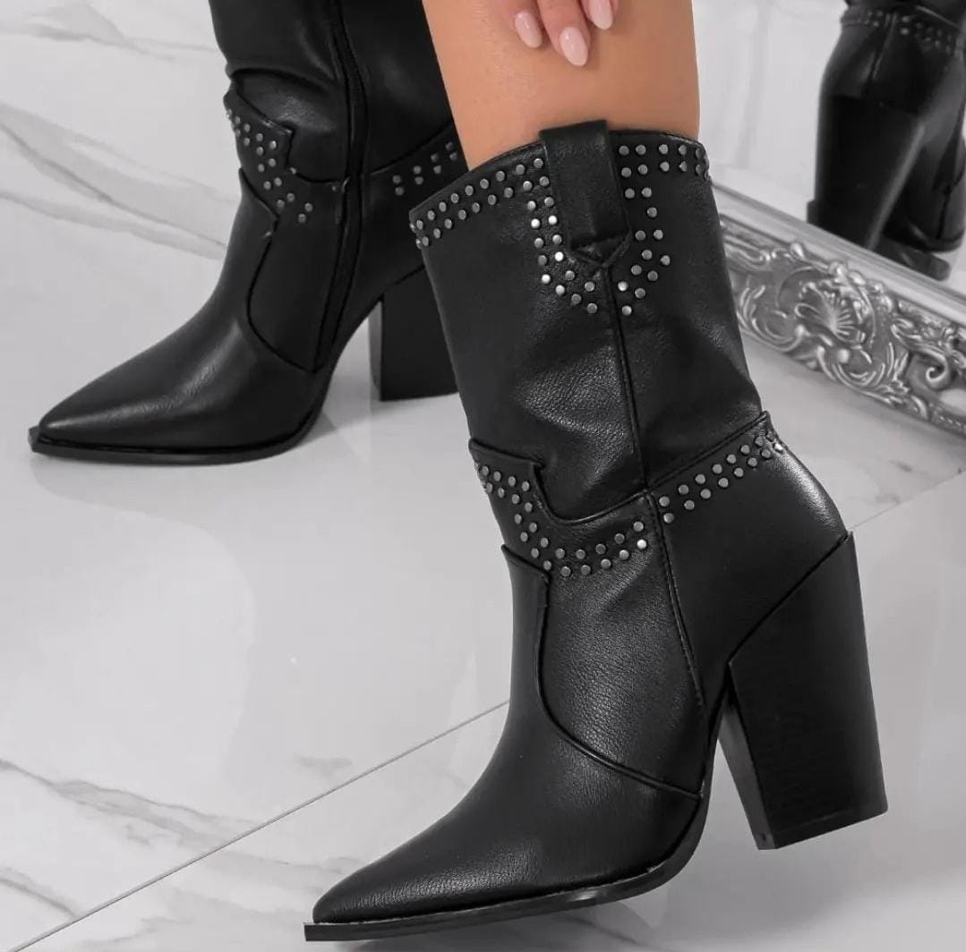 Stivaletto camperos nero