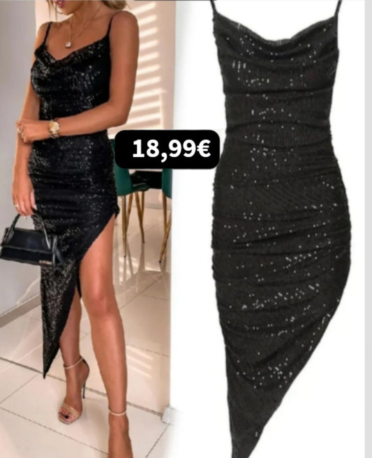Dress/tubino paillettes