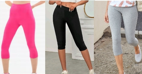 Leggins 3/4 nero